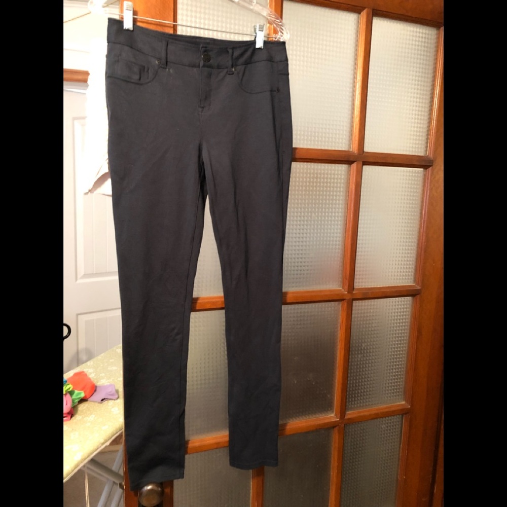 Maurices black I am smart skinny trousers